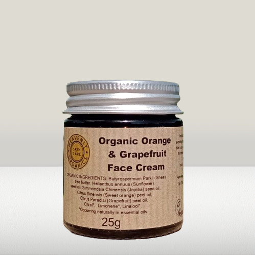 Organic Orange & Grapefruit Face Cream